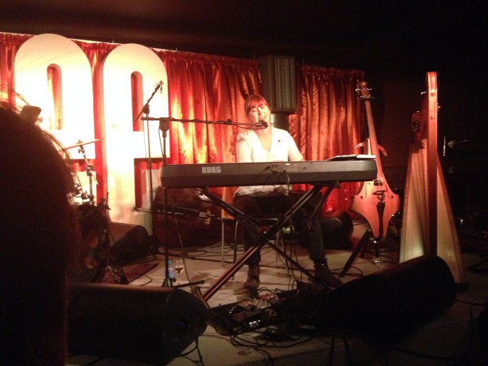 Liz Green here behind her keyboard